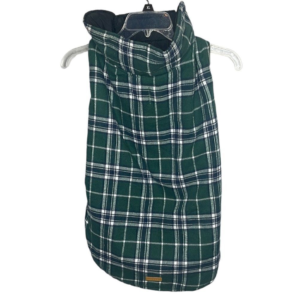 Kuoser Warm Reversible Waterproof Plaid Jacket. Size Large.